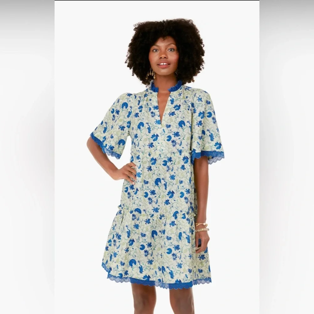 XL Tuckernuck Bluebird Melody Crawford Dress NWT - Picture 1 of 3